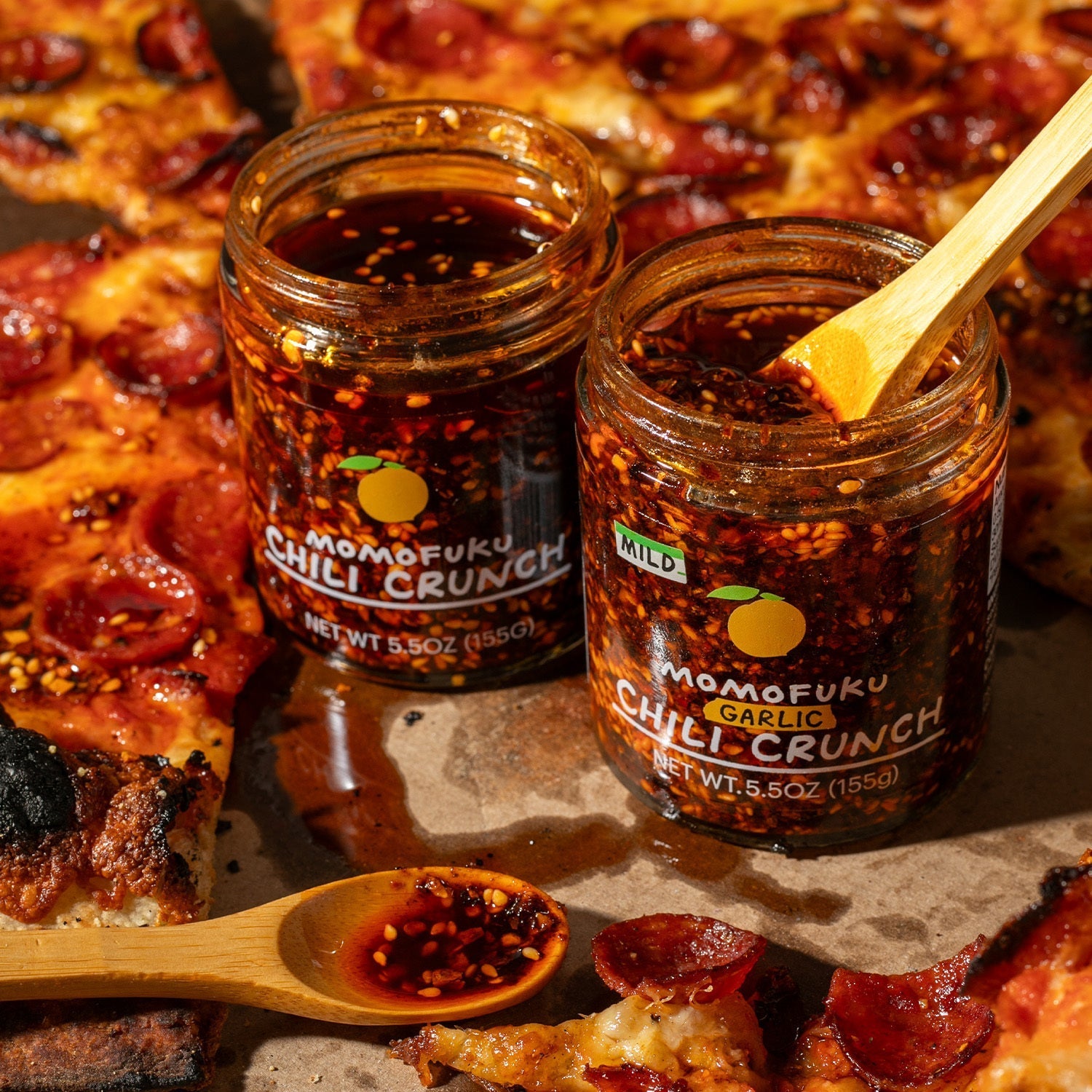 Mild Garlic Chili Crunch 4-Pack - Classic Pick