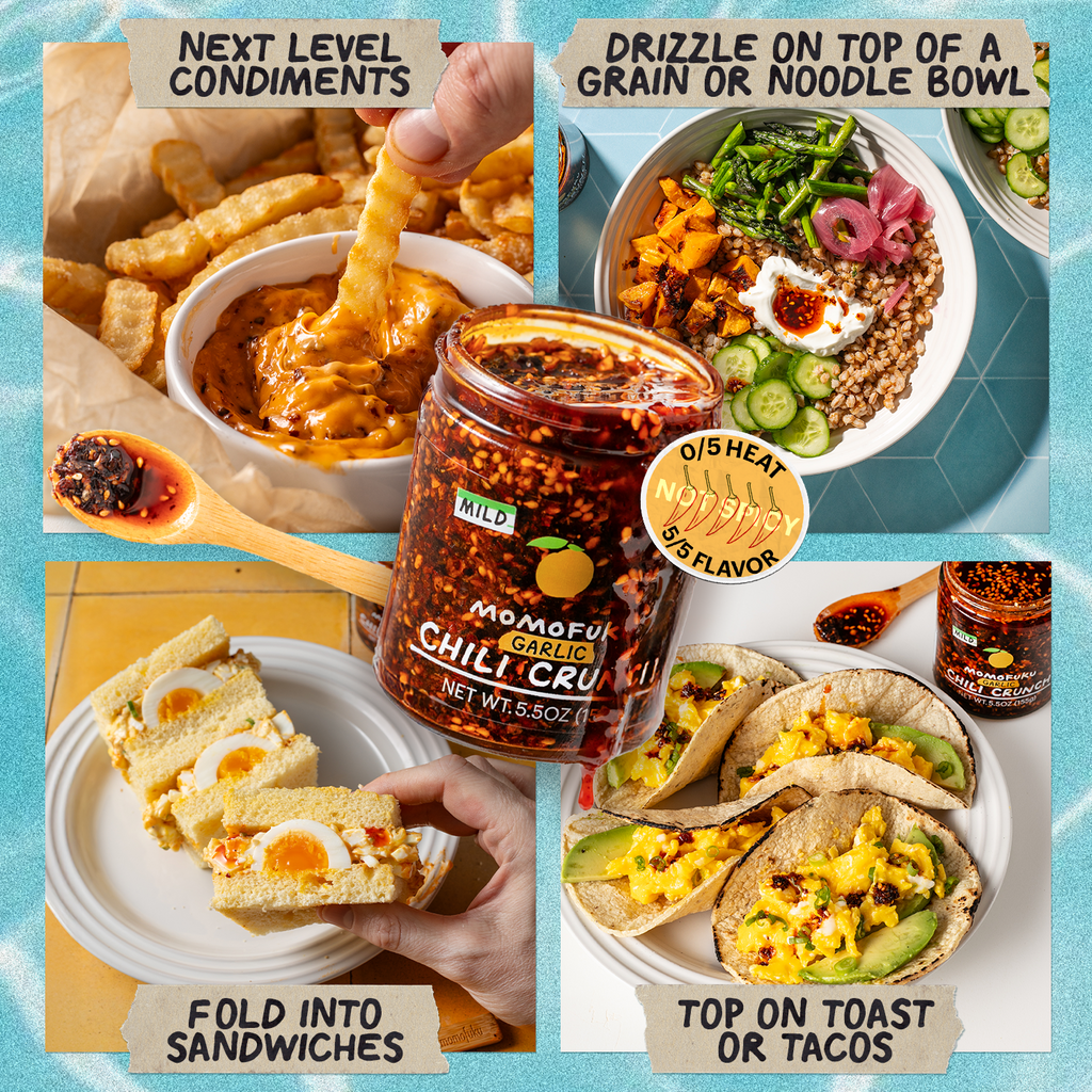 Mild Garlic Chili Crunch 4-Pack - Classic Pick