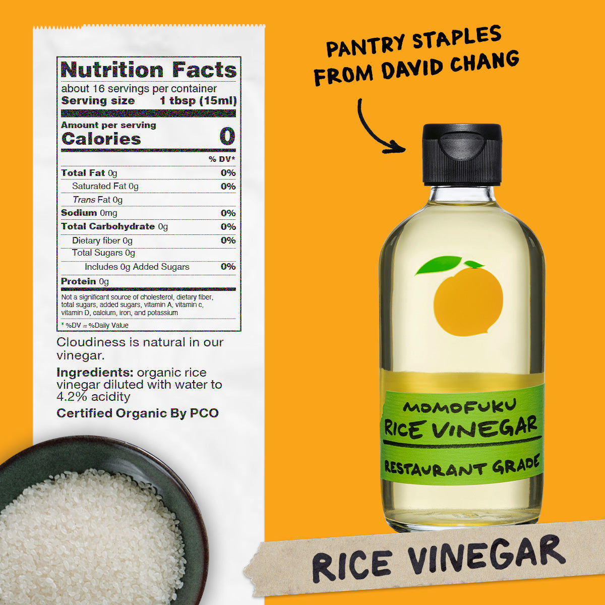 Rice Vinegar - Classic Finish