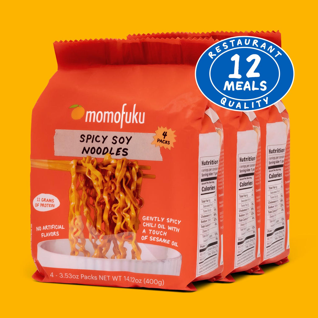 Spicy Soy Noodles | 12 Packs - Simple Use
