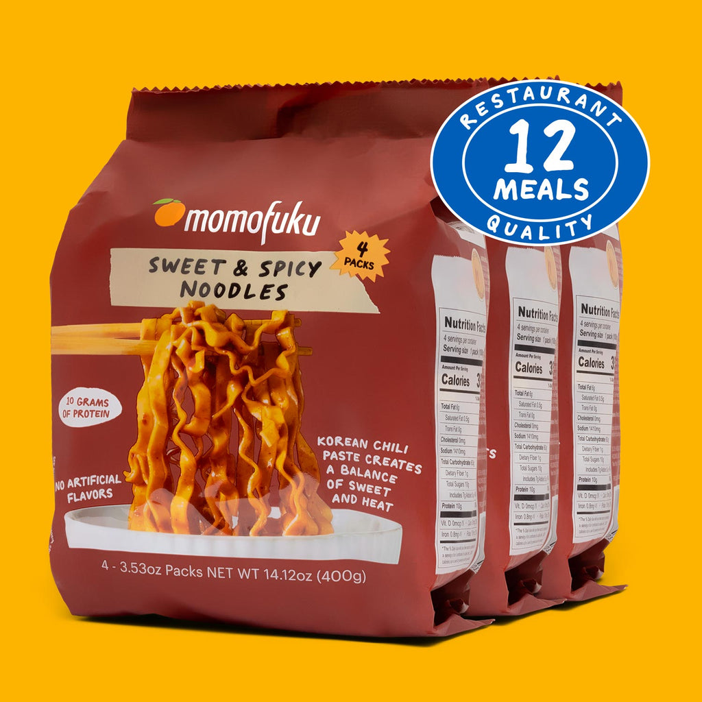 Sweet & Spicy Noodles | 12 Packs - Active Ready