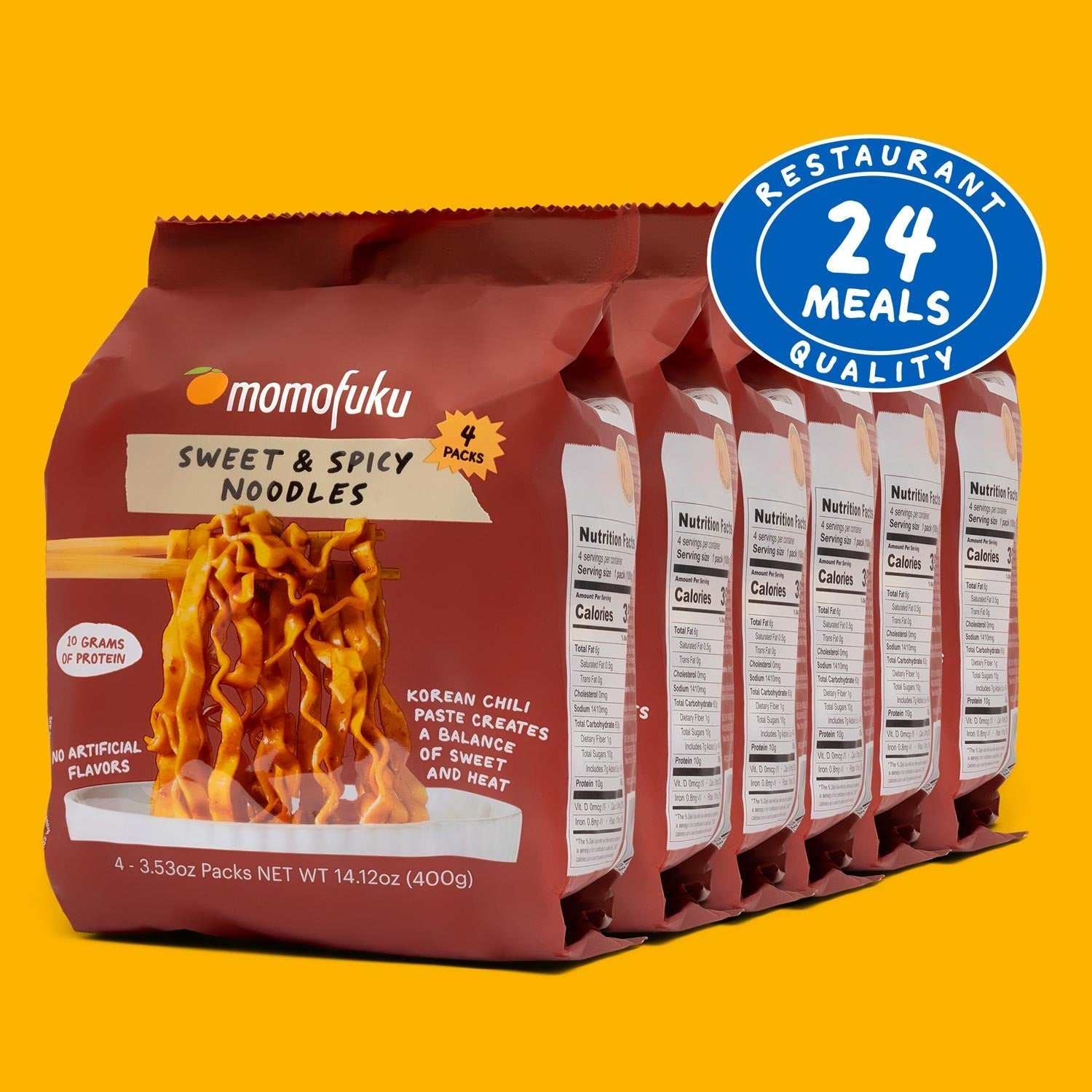 Sweet & Spicy Noodles | 24 Packs - Active Ready