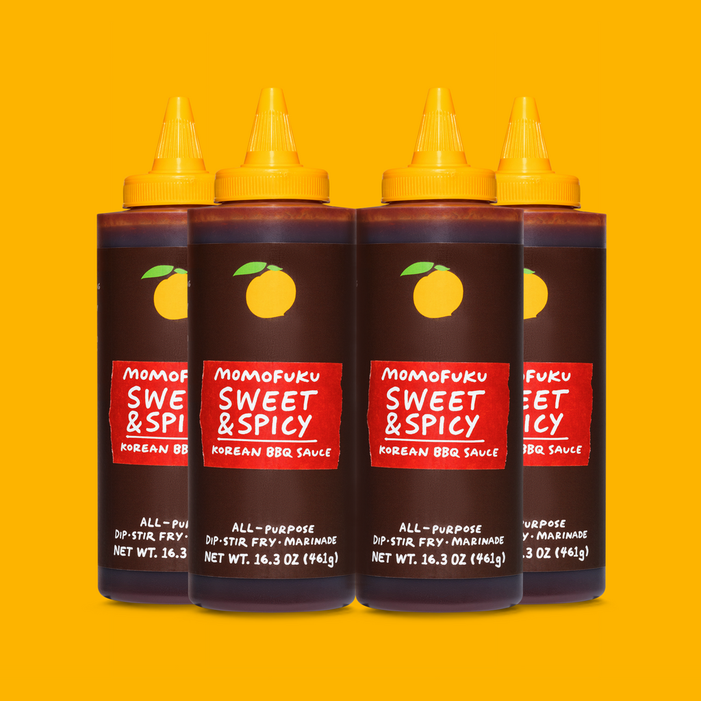Sweet & Spicy Korean BBQ Sauce 4-Pack - Bright Touch