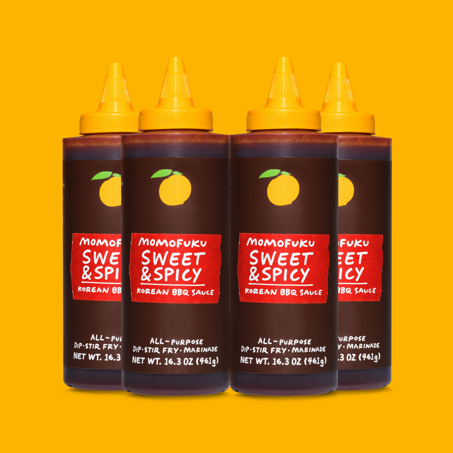 Sweet & Spicy Korean BBQ Sauce 4-Pack - Bright Touch