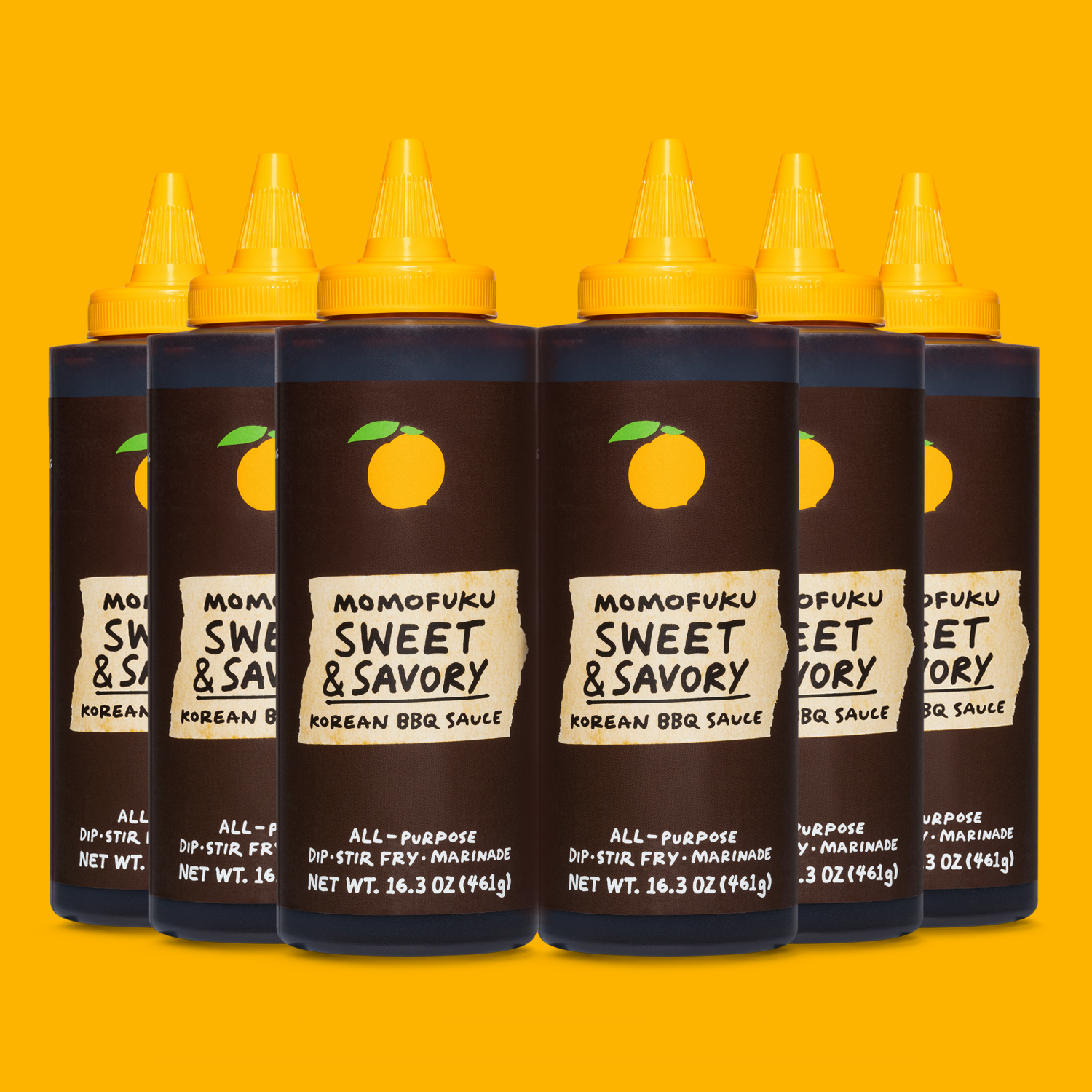 Sweet & Savory Korean BBQ Sauce 6-Pack - Bright Touch