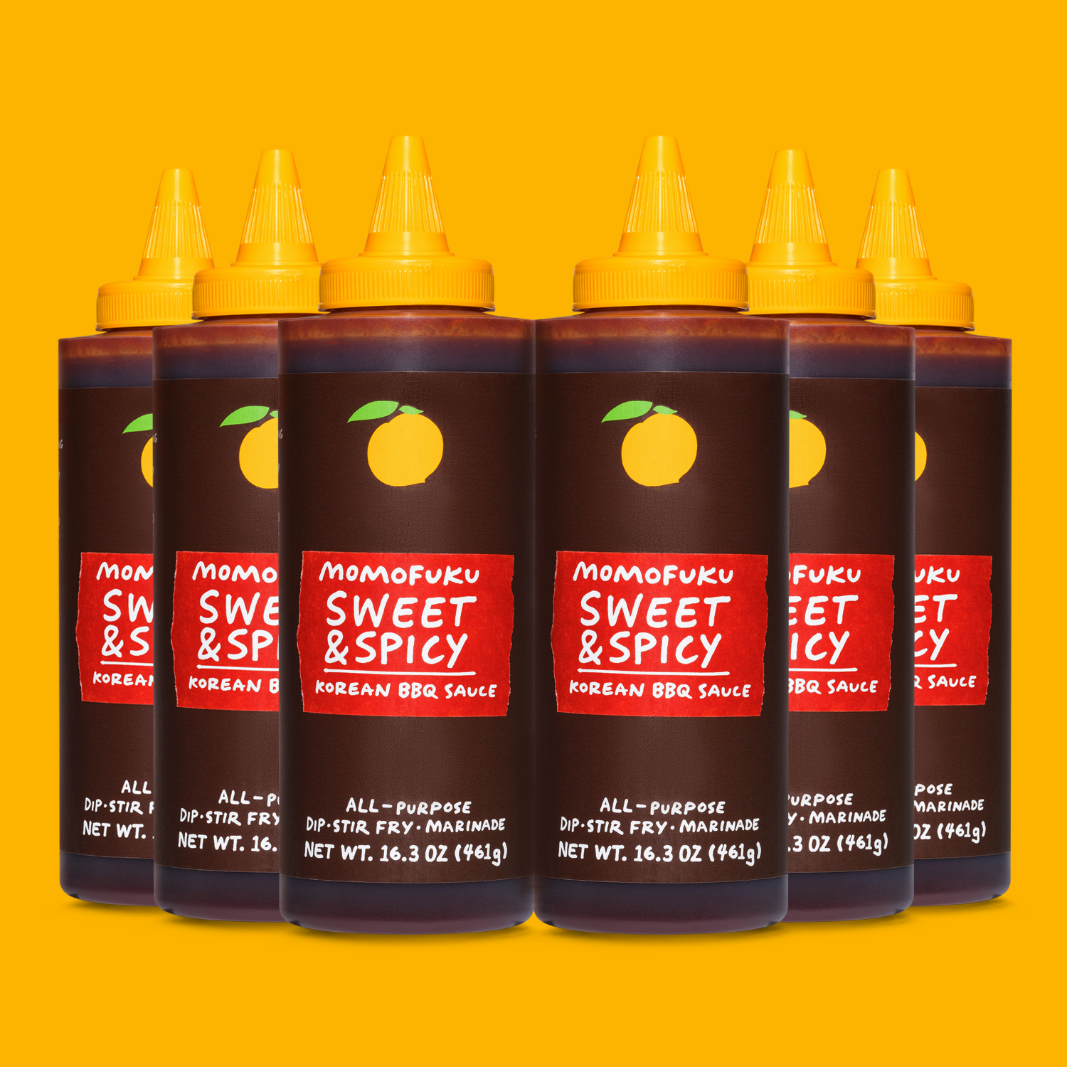 Sweet & Spicy Korean BBQ Sauce 6-Pack - Classic Finish