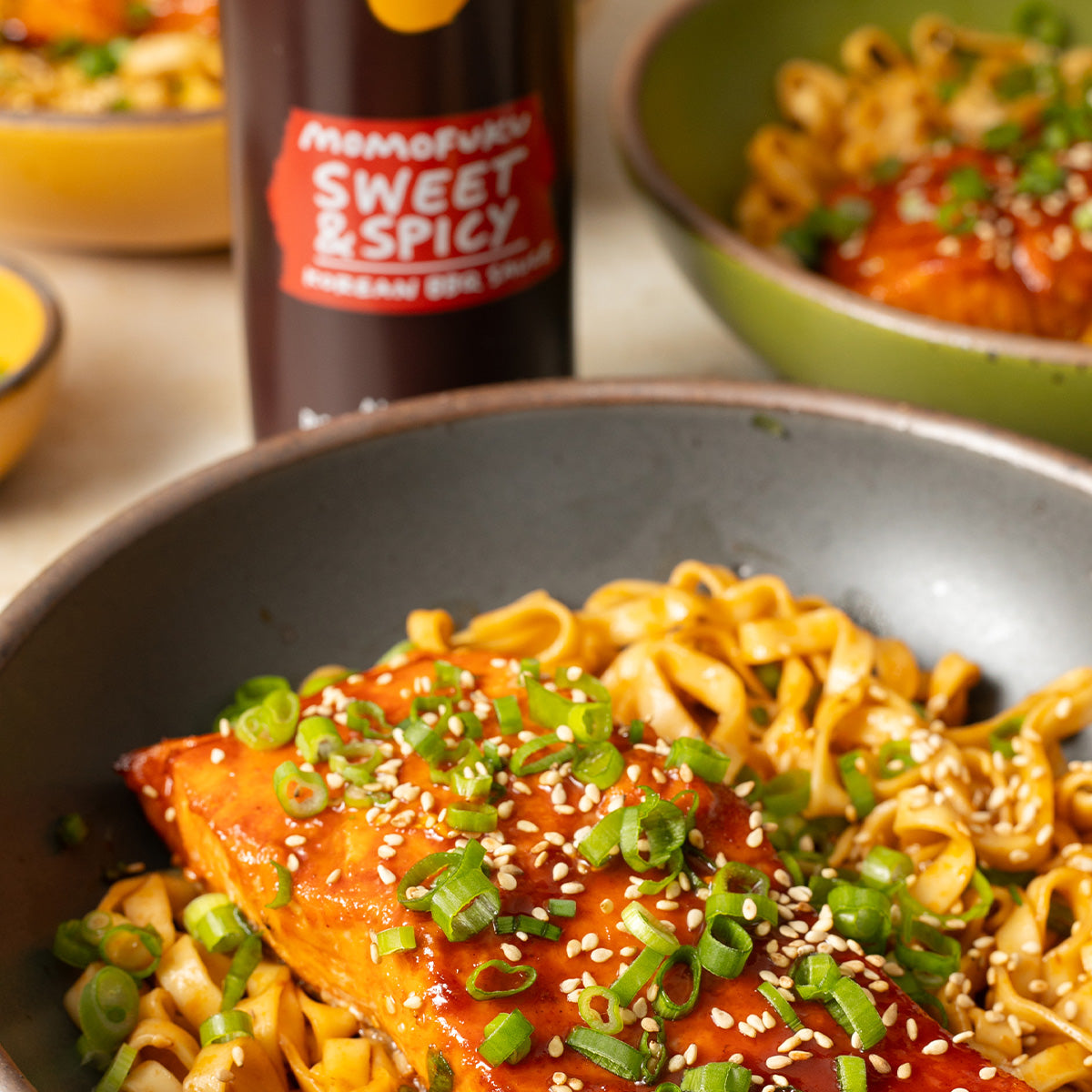Sweet & Spicy Korean BBQ Sauce 4-Pack - Bright Touch